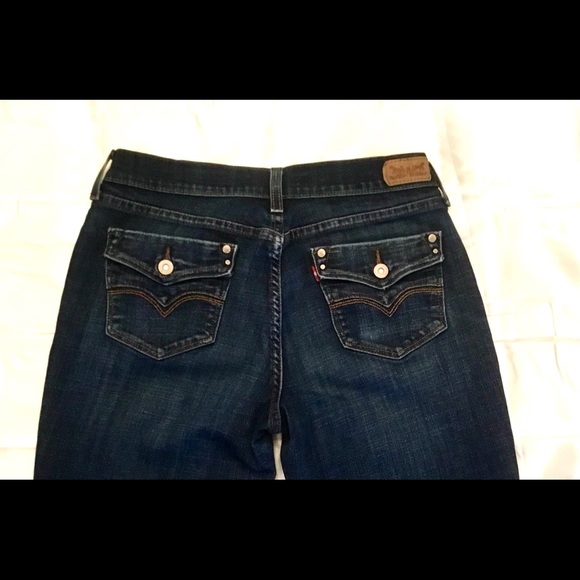 Levi’s 505 Jeans Straight Leg Stretch Size 30 x 30 - Picture 3 of 8